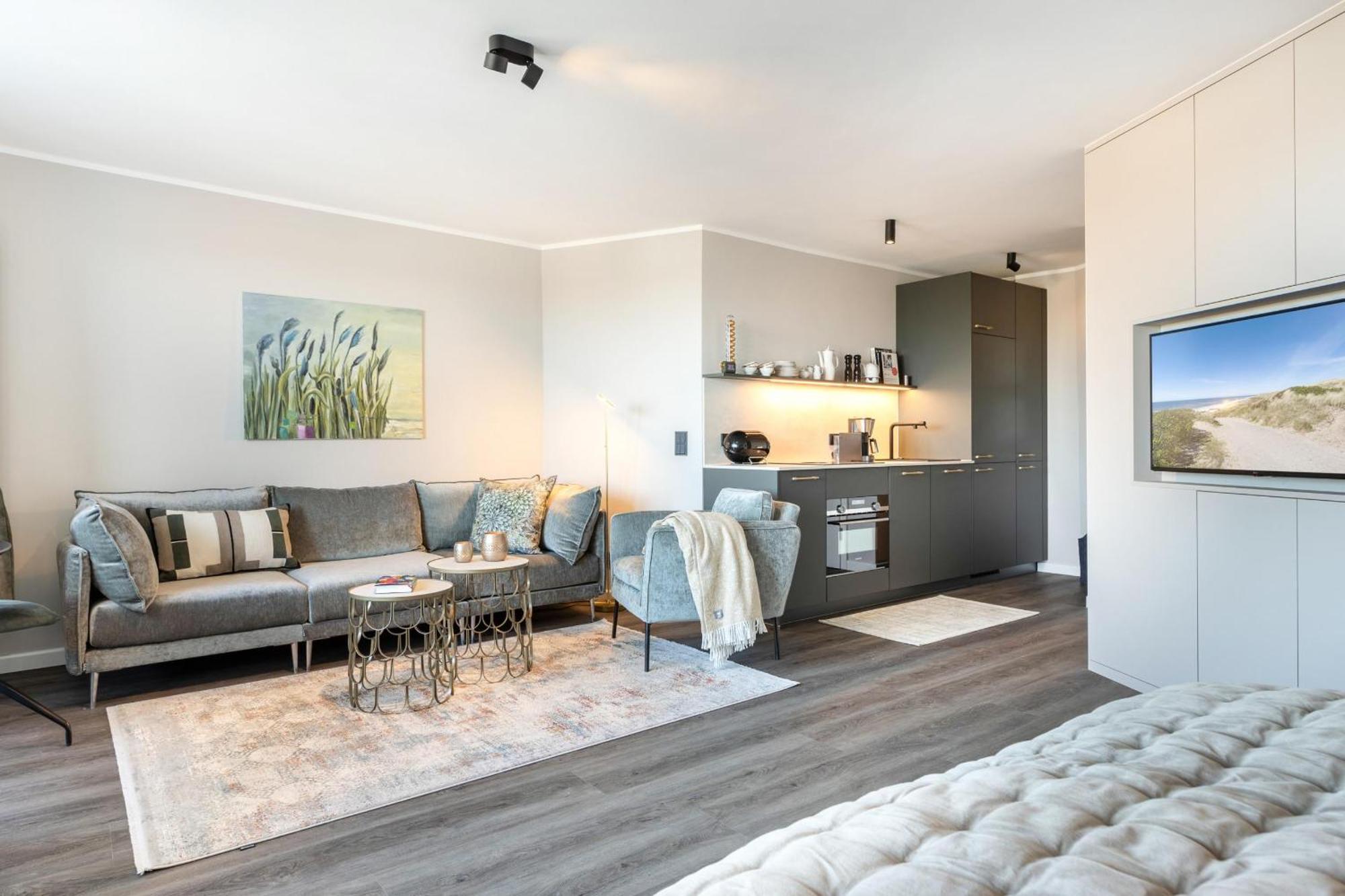 Neu! Ferienwohnung Sunset Loft Wohlfuehlatmospaehre Mit Weitblick In Westerland Sylt Exterior foto