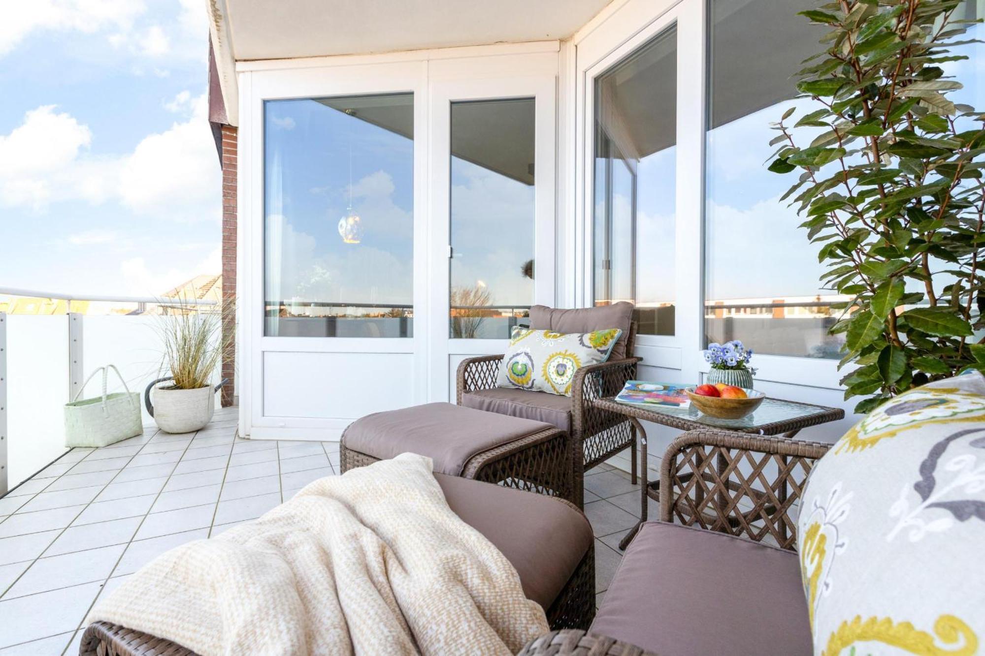 Neu! Ferienwohnung Sunset Loft Wohlfuehlatmospaehre Mit Weitblick In Westerland Sylt Exterior foto