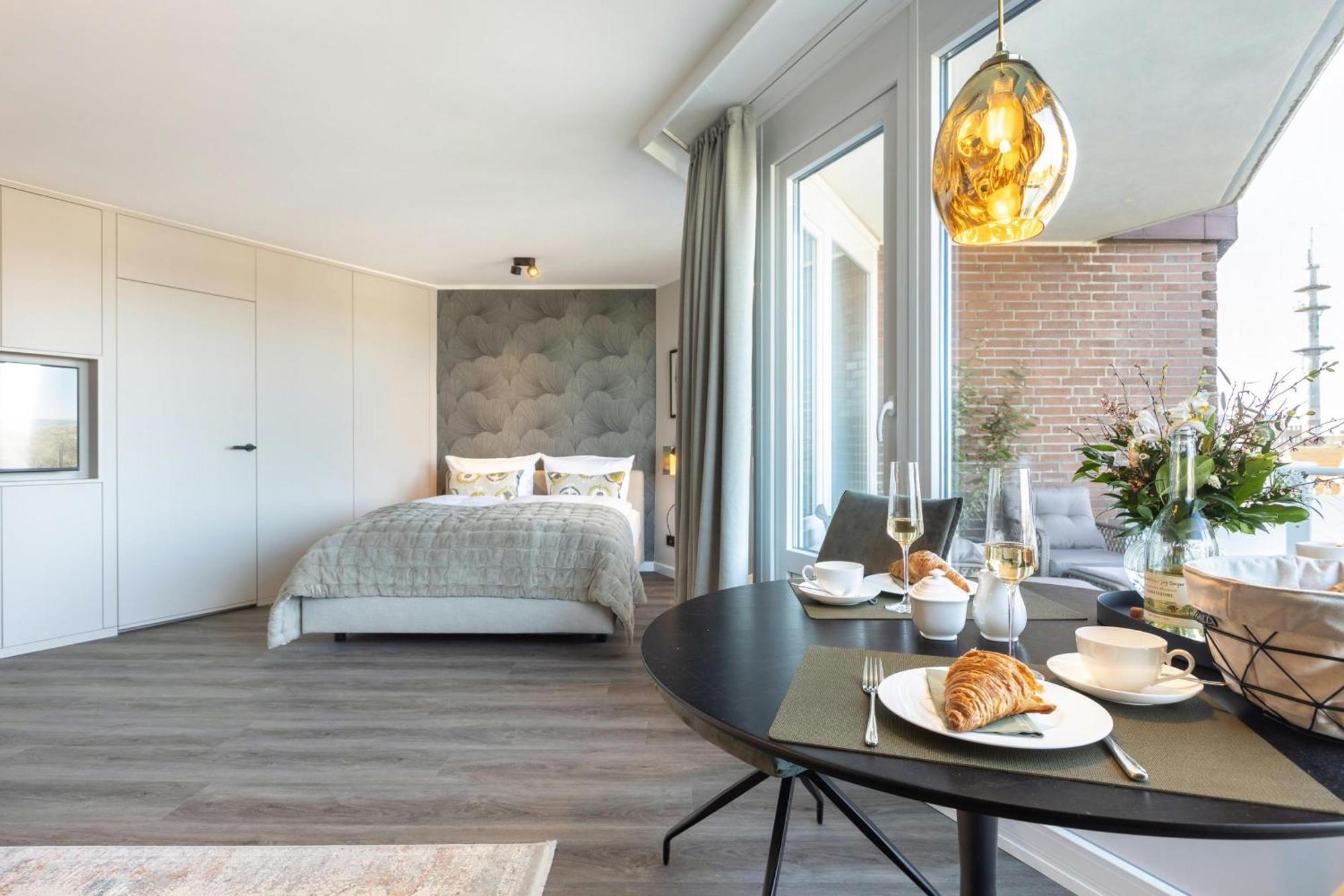 Neu! Ferienwohnung Sunset Loft Wohlfuehlatmospaehre Mit Weitblick In Westerland Sylt Exterior foto